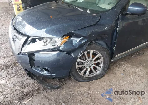 2016 Nissan Pathfinder Sl из США, поврежденный, VIN 5N1AR2MM9GC669701